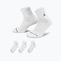 Skarpety Nike Jordan Everyday Ankle 3 pary white/black 3