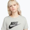 Koszulka damska Nike Sportswear Club Essentials Logo dark grey heather/black 4