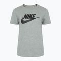 Koszulka damska Nike Sportswear Club Essentials Logo dark grey heather/black 5