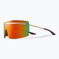 Okulary przeciwsłoneczne Nike Echo Shield gold/ crimson mirror