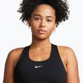 Koszulka damska Nike Swoosh Medium Support Bra black/black/white 4