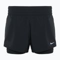 Spodenki do biegania damskie Nike One Dri-FIT 2IN1 black / reflective silver