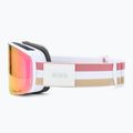 Gogle narciarskie damskie Giro Ella white lx stripe/pink/infrared 4