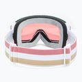Gogle narciarskie damskie Giro Ella white lx stripe/rose gold/infrared 4