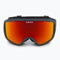 Gogle narciarskie Giro Cruz dark shark light thirds/amber scarlet 2