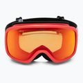 Gogle narciarskie dziecięce Giro Buster Jr black blocks/amber scarlet 2