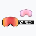 Gogle narciarskie Giro Comp black wordmark/vivid ember/vivid infrared 7