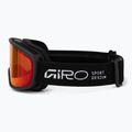 Gogle narciarskie Giro Cruz black stacked/amber scarlet 4