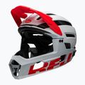 Kask rowerowy Bell FF Super Air R MIPS Spherical matte gloss white/infrared