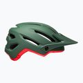 Kask rowerowy Bell 4Forty gloss dark green/infrared 2