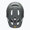 Kask rowerowy Bell 4Forty gloss gray/yellow 4