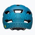 Kask rowerowy dziecięcy Bell Sidetrack Integrated MIPS wavy checks matte blue 3