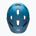 Kask rowerowy dziecięcy Bell Sidetrack Integrated Mips Jr wavy checks matte blue 4