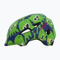 Kask rowerowy dziecięcy Giro Scamp II Jr matte midnight/bright green inked 2