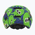Kask rowerowy dziecięcy Giro Scamp II Jr matte midnight/bright green inked 3