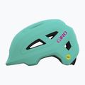 Kask rowerowy dziecięcy Giro Scamp II Integrated Mips Jr matte screaming teal/bright pink 2