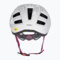 Kask rowerowy dziecięcy Giro Fixture II Integrated MIPS matte white pearl white ripple fade 3