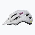 Kask rowerowy dziecięcy Giro Fixture II Integrated MIPS matte white pearl white ripple fade 8