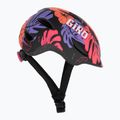 Kask rowerowy dziecięcy Giro Scamp Integrated Mips Jr matte black floral 4