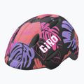 Kask rowerowy dziecięcy Giro Scamp Integrated Mips Jr matte black floral 7