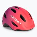 Kask rowerowy dziecięcy Giro Scamp matte pink/purple fade