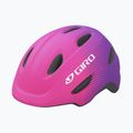 Kask rowerowy dziecięcy Giro Scamp Jr matte pink/purple fade 7