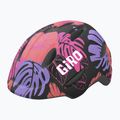 Kask rowerowy dziecięcy Giro Scamp Jr matte black floral 7