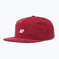 Czapka z daszkiem K2 Corduroy Snapback Hat red