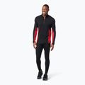Longsleeve termoaktywny męski Smartwool Merino Sport 1/4 Zip black/rythmic red 5