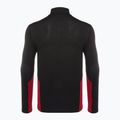 Bluza termoaktywna męska Smartwool Merino Sport 1/4 Zip black/rythmic red 2