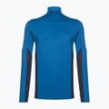 Bluza termoaktywna męska Smartwool Merino Sport 1/4 Zip laguna blue/deep navy