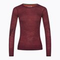 Bluza termoaktywna damska Smartwool Intraknit Merino 200 Crew black cherry