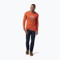 Koszulka trekkingowa męska Smartwool Snowcat Trek Graphic Tee Slim Fit picante 2