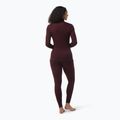 Bluza termoaktywna damska Smartwool Thermal Merino Rib Turtleneck black cherry heather 6