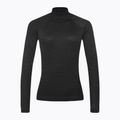 Bluza termoaktywna damska Smartwool Thermal Merino Rib Turtleneck charcoal heather