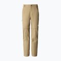 Spodnie trekkingowe damskie The North Face Exploration Conv Reg Straight kelp tan