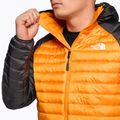 Kurtka puchowa męska The North Face Bettaforca Lt Down Hoodie cone orange/asphalt grey 3