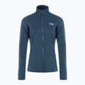 Bluza trekkingowa damska The North Face 100 Glacier FZ summit navy