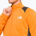 Bluza trekkingowa męska The North Face AO Midlayer FZ cone orange/asphalt grey 6