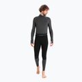 Spodnie termoaktywne męskie icebreaker ZoneKnit 260 black/jet heather/cb 2