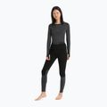 Spodnie termoaktywne damskie icebreaker ZoneKnit 200 black/jet heather/cb 2