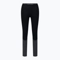 Spodnie termoaktywne damskie icebreaker ZoneKnit 200 black/jet heather/cb 7