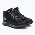 Buty turystyczne dziecięce The North Face Fastpack Hiker Mid WP black/black 5