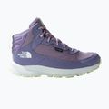 Buty turystyczne dziecięce The North Face Fastpack Hiker Mid WP lunar slate/lupine 12