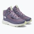 Buty turystyczne dziecięce The North Face Fastpack Hiker Mid WP lunar slate/lupine 4