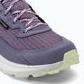 Buty turystyczne dziecięce The North Face Fastpack Hiker Mid WP lunar slate/lupine 7