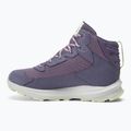 Buty turystyczne dziecięce The North Face Fastpack Hiker Mid WP lunar slate/lupine 10