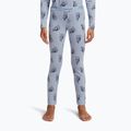 Spodnie termoaktywne dziecięce icebreaker Merino 200 Oasis Bear Tour zinc blue/aop 3