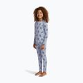 Spodnie termoaktywne dziecięce icebreaker Merino 200 Oasis Bear Tour zinc blue/aop 4