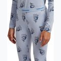 Spodnie termoaktywne dziecięce icebreaker Merino 200 Oasis Bear Tour zinc blue/aop 6